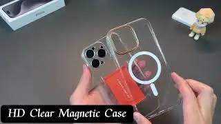 Crystal Clear Lens Holder Case #iphone15promax #iphone15pro #iphone15  #shorts