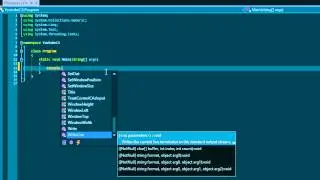 C# Made Easy Tutorial 2 - Hello World