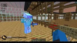 When You Kill A Guy With Prot 4, By Using A Diamond Shovel!