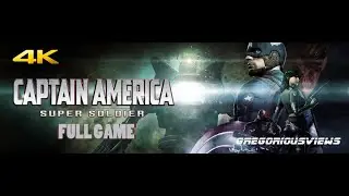 CAPTAIN AMERICA: SUPER SOLDIER (PS3) LONGPLAY | RPCS3 EMULATOR | 4K NO COMMENTARY