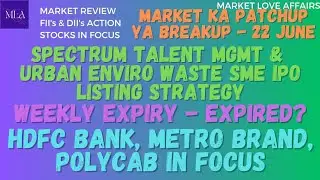 SPECTRUM TALENT MGMT & URBAN ENVIRO WASTE SME IPO LISTING STRATEGY, EXIPRY DRAMA- EXPIRED? - 22 JUNE