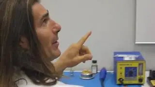 Fabio at the Repair Counter