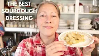 Making a Thanksgiving classic Sourdough!