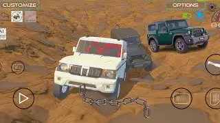 Bolero Vs Thar 😱  indian vehicles simulator 3d new update 2024
