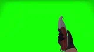Gut Knife Green Screen Animation CS:GO