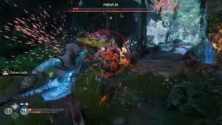 God of War Ragnarok PC Menfur boss fight