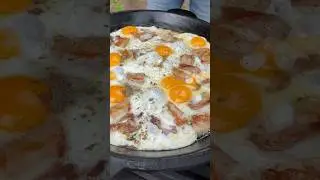 Яичница как ИЗ ПЕЧМ !!! Рецепт ВКУСНЕЙШЕЙ ЯИЧНИЦЫ НА САЛЕ НА ПРИРОДЕ
