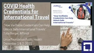 “How Verifiable Credentials Can Help Unlock Safe International Travels”