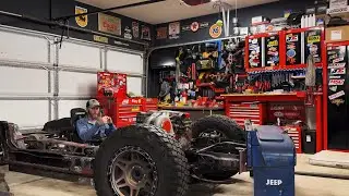 Turning a Corvette into a Willys Jeep Hot Rod!