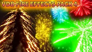 VDB Fire Effects Pack 4 - Unreal Marketplace