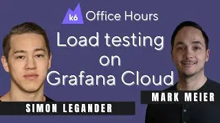 Grafana Cloud k6: observability and performance testing in the same platform (k6 Office Hours #83)