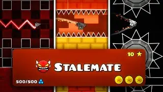 Прохожу САМЫЙ ЛЁГКИЙ Insane Demon Stalemate в Geometry Dash