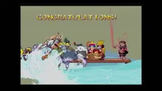 How to Unlock Oboro Bishamon in Vampire Savior (SEGA SATURN)