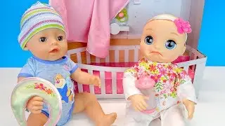 Куклы Пупсики ИСПУГАЛАСЬ БРАТИКА Новая Кукла Беби Элайв  