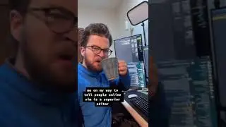 vim is a superior editor