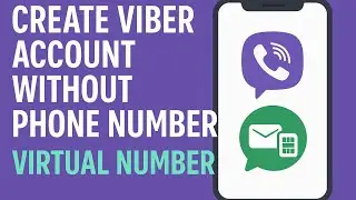Create Viber Account Without Phone Number | Virtual Number