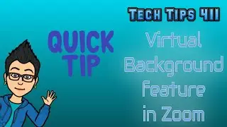 How to Use Zoom's Virtual Background | Quick Tip