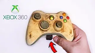 Restoration and repair of a junk Broken XBOX 360 Controller - Can I Fix It? #asmr