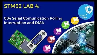 004 UART Serial Comunication Poll IT DMA (STLink STM32CubeIDE HAL Drivers Interrupcion printf)