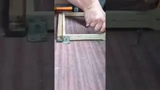 как натянуть проволоку на рамку
