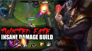 TWISTED FATE GAMEPLAY | INSANE DAMAGE BUILD ITEM