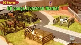 Hornby Model Railway. Starting An OO Gauge Cattle Market. #modelrailway #hornby