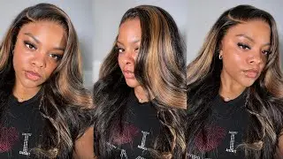 ISSA WIG? BEST FLAWLESS FALL HIGHLIGHT WIG INSTALL 🧡✨ ft. Arabella Hair