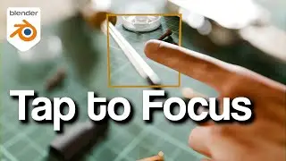 Depth Of Field Quick Tip: Simulate 'Tap to Focus' in Blender
