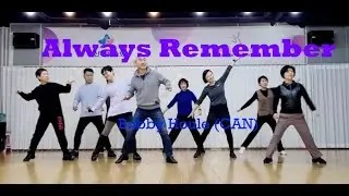 Always Remember Linedance demo Beginner @ARADONG linedance