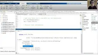 Matlab - Creating a time vector from data