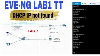 LAB 1 Trouble Ticket (TT) DHCP IP not found | Shohag IT VIllage