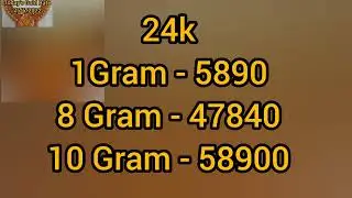 Today's Gold Rate ✅ 18kt/22kt/24kt 🪙 @peppermediatrends6489