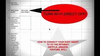 EASIEST FIX! - Smart TV Netflix / Apps WiFi Internet Connection Not Loading