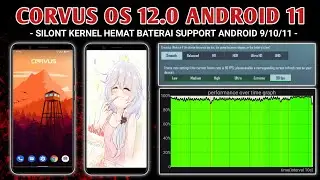REVIEW CORVUS 12.0 ANDROID 11 + SILONT KERNEL HEMAT BATERAI REDMI NOTE 5 PRO WHYRED