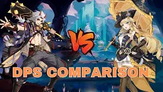 C0 Itto VS C0 Navia DPS Comparison || Genshin Impact 4.3