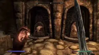 Skyrim Special Edition. How to open Bleak falls Barrow gates.