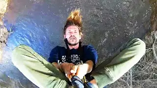 Bridge Jumping Extreme Ride / Rope Jumping