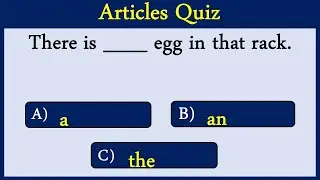 Articles Quiz 2: Can You Score 10/10?