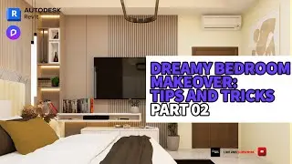 Bedroom Interior Full Tutorial Video