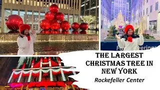 Pandemic Couldn't Stop NYC to celebrate holidays 2020//Rockefeller Center//88th Christmas Tree
