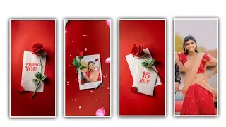3D New Trending Birthday Video Editing in Alight Motion Instagram trending video editing app