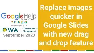 Replace images quicker in Google Slides with new drag and drop feature