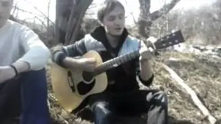 Кино - группа крови ( cover под гитару )