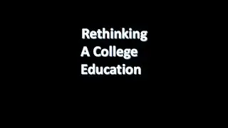 Rethinking Education  The Entrepreneur's Path