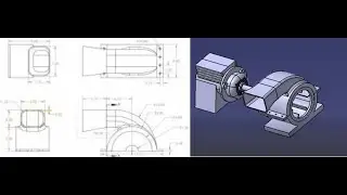 CATIA V5   BLOWER ASSEMBLY