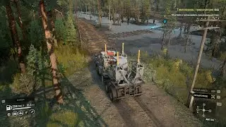 SnowRunner. Таймыр, карьер. Геологоразведка, триангуляция. Юзо-западная точка. Без комментариев!