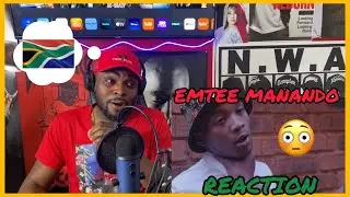 Emtee - Manando (Official Music Video) Reaction!!😳 #EMTEE #MANANDO #SA