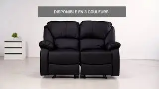 ECODE® Fauteuil de massage ECO-8590 2 Places