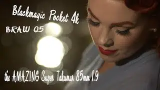 Pocket 4k BRAW | Vintage Lens Video Test | Super Takumar 85mm 1.9