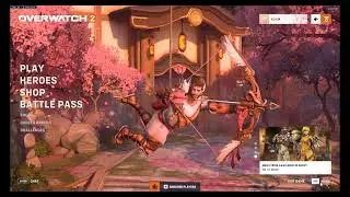 Overwatch 2 - Valentines 2023 Loverwatch Hanzo Title Screen
